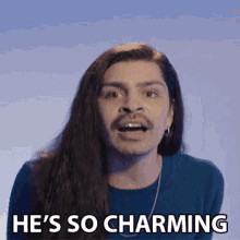 Hes So Charming Bustle GIF - Hes So Charming Bustle Appealing GIFs