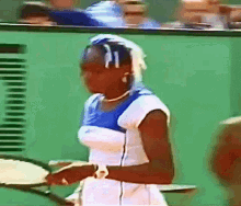 Venus Williams Tennis GIF - Venus Williams Tennis Beads GIFs