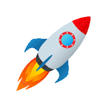 Rocket Joypixels Sticker - Rocket Joypixels Flying Up Stickers