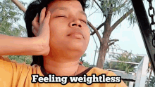 Jagyasini Singh Feeling Weightless GIF - Jagyasini Singh Feeling Weightless Relaxing GIFs