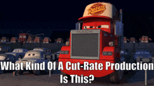Cars Movie Mack GIF - Cars Movie Mack Cut Rate Production GIFs