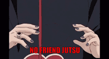 No Friend GIF - No Friend Jutsu GIFs