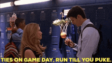 one tree hill nathan scott ties on game day run till you puke ties game day