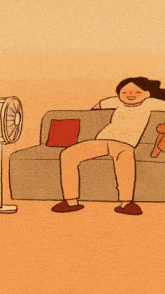 Cool Off With A Fan Puuung Gif GIF