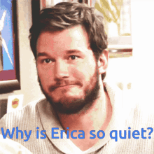 Why Is Erica So Quiet GIF