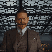 Looking At You Hercule Poirot GIF - Looking At You Hercule Poirot Kenneth Branagh GIFs