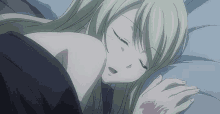 Lucy Heartfilia Sleeping GIF - Lucy Heartfilia Sleeping Fairy Tail GIFs