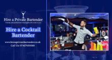 Cocktail Bar Hire London Cocktail Bartender Hire Essex GIF