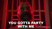 You Gotta Party With Me Bert GIF - You Gotta Party With Me Bert Bert Kreischer GIFs