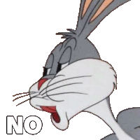 No Bugs Bunny Sticker - No Bugs Bunny Bunny Stickers
