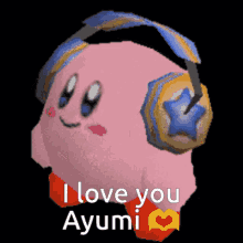 I Love You Ayumi GIF - I Love You Ayumi Kirby GIFs