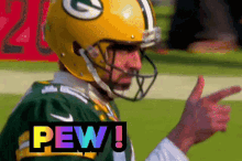 Pew Pew Packers GIF - Pew Pew Packers Aaron Rodgers GIFs