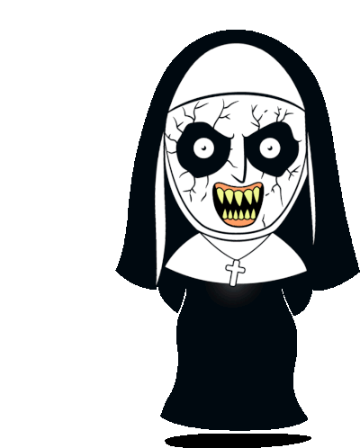 Float The Nun Sticker - Float The Nun The Conjuring Stickers