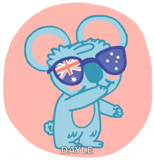 Dancing Koala Save The Koalas GIF - Dancing Koala Save The Koalas Aussie Sunglasses GIFs