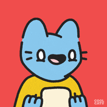 Blue Cat Cool Cats GIF - Blue Cat Cool Cats In Love GIFs