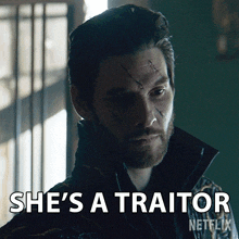 Shes A Traitor General Kirigan GIF - Shes A Traitor General Kirigan Ben Barnes GIFs
