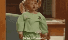Not Welcome GIF - Full House Olsen Mad GIFs