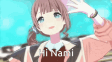 Hi Nami Hi GIF - Hi Nami Hi Nami GIFs