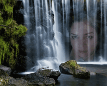 Waterfall Face GIF - Waterfall Face Nature GIFs