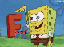 F Letter Spongebob GIF - F Letter Spongebob F Is For GIFs