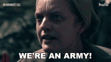 were an army offred elisabeth moss the handmaids tale were a team