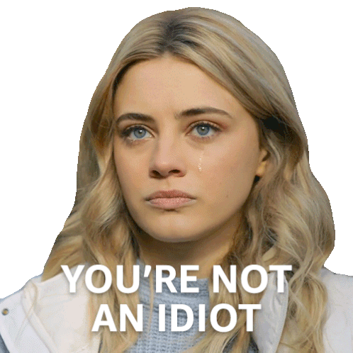 You'Re Not An Idiot Zoey Miller Sticker - You'Re Not An Idiot Zoey Miller Josephine Langford Stickers