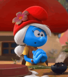 Smurfwillow The Smurfs GIF - Smurfwillow Willow The Smurfs GIFs