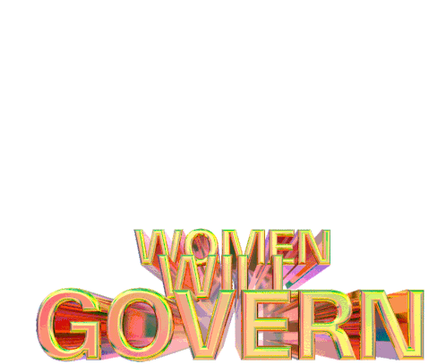 Women Will Govern Government Sticker - Women Will Govern Government Women In Government Stickers