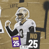 New Orleans Saints (25) Vs. Minnesota Vikings (25) Fourth Quarter GIF - Nfl National Football League Football League GIFs