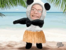 Beach Panda GIF - Beach Panda GIFs
