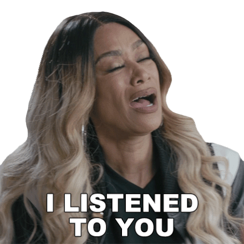 I Listened To You Chantel Sticker - I Listened To You Chantel Haus Of Vicious Stickers