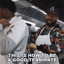 This Is How To Be A Good Teammate Kyle Van Not GIF - This Is How To Be A Good Teammate Kyle Van Not Vibin With Van Boys GIFs