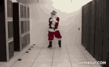Santa Dancr Dancing Santa GIF