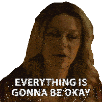 Everything Is Gonna Be Okay Pernilla Sjöholm Sticker - Everything Is Gonna Be Okay Pernilla Sjöholm The Tinder Swindler Stickers