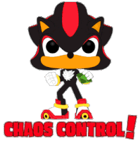 Chaos Control Sticker - Chaos Control Shadow Stickers