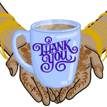 thank you coffee coffee cup hot coffee henna