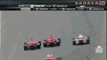 You'Ll Never See A Better Indy Finish Than This... GIF - F1racing Close Race Finish Line GIFs