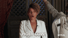 Holy Cow Allison Hargreeves GIF - Holy Cow Allison Hargreeves Emmy Lampman GIFs