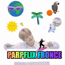 Parpy Parpflix Fronce GIF - Parpy Parpflix Fronce Surfing GIFs