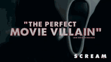 The Perfect Movie Villain Ghostface GIF - The Perfect Movie Villain Ghostface Scream GIFs