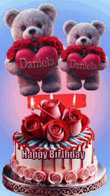 Happy Birthday Daniela GIF - Happy Birthday Daniela GIFs