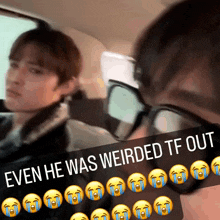 Even He Was Weirded Tf Out Dkz GIF - Even He Was Weirded Tf Out Dkz Mingyu GIFs