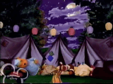 The Book Of Pooh Camping GIF