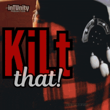 a poster that says kill that in red