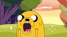 Jake Adventure Time GIF - Jake Adventure Time Amazement GIFs