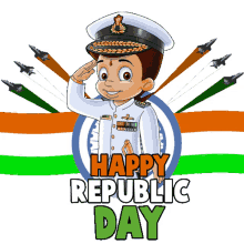 Happy Republic Day Chhota Bheem GIF - Happy Republic Day Chhota Bheem Ganatantra Divas Ki Hardik Shubhkamnaye GIFs