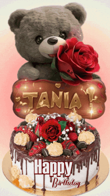 Happy Birthday Tania GIF - Happy Birthday Tania GIFs