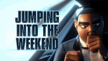 Jumping Into The Weekend Good Weekend GIF - Jumping Into The Weekend Weekend Good Weekend GIFs
