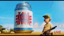 The Big Beer Cock Gun GIF - The Big Beer Cock Gun Point Gun GIFs