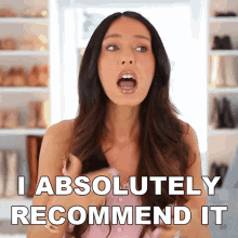 I Absolutely Recommend It Shea Whitney GIF - I Absolutely Recommend It Shea Whitney You Have To Try It GIFs